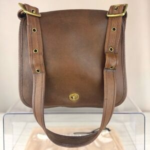 Vintage COACH Stewardess 9525|New York City Saddle Brown|Patina NYC Factory